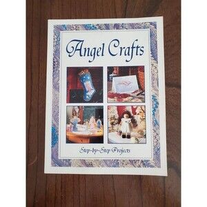 Angel Crafts Step-by-Step Projects Craft Pattern Book Angels Christmas Vintage